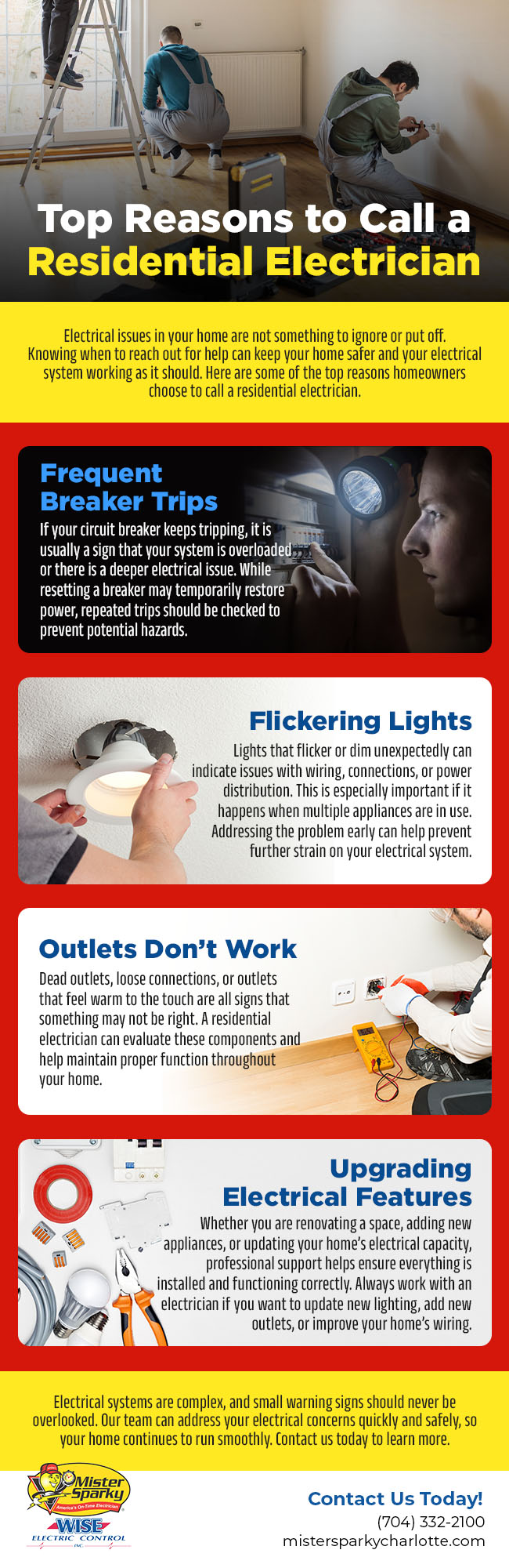 Top Reasons to Call a Residential Electrician
