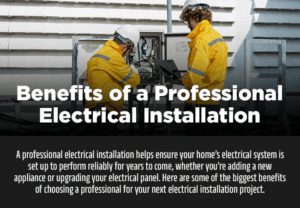Benefits of a Professional Electrical Installation